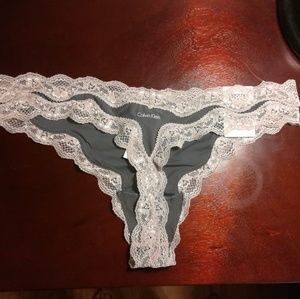 CK Calvin Klein underwear thong, L, NWT